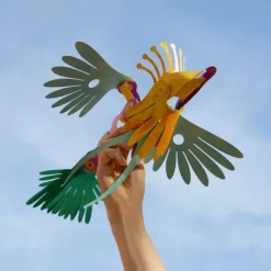 Construcción magnética 22 piezas flexibles Tropical Birds - Clixo