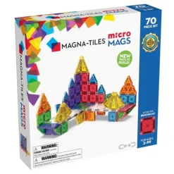 Construcción magnética 70 piezas MicroMags - Magna-Tiles