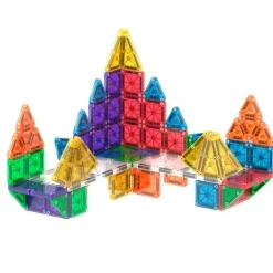 Construcción magnética 70 piezas MicroMags - Magna-Tiles