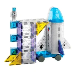 Construcción magnética 32 piezas Nave Espacial- Magna-Tiles