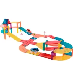 Construcción magnética pista de carreras Imanix 50 piezas - Braintoys