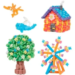 Copos de colores para manualidades Maxi Corn (1000) - Ludi