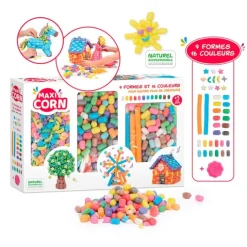 Copos de colores para manualidades Maxi Corn (1000) - Ludi