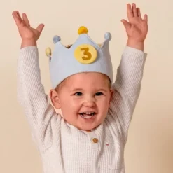 Corona de cumpleaños azul - Little Dutch