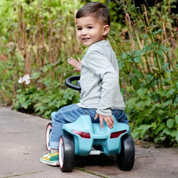 Correpasillos coche Bobby Car Neo azul turquesa - BIG