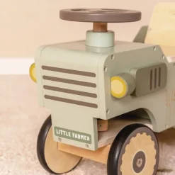 Correpasillos de madera tractor Pequeña Granja - Little Dutch