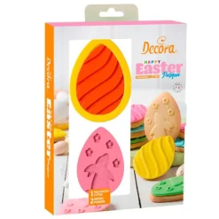 Cortador con 2 marcadores huevo de Pascua - Decora