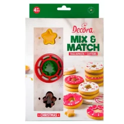 Cortadores galletas rellenas Navidad - Decora