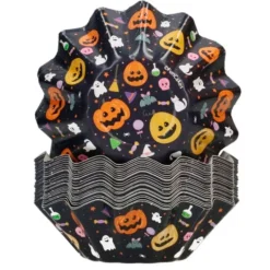 Cápsulas rígidas para cupcakes y fiambreras Halloween (48) - Funcakes