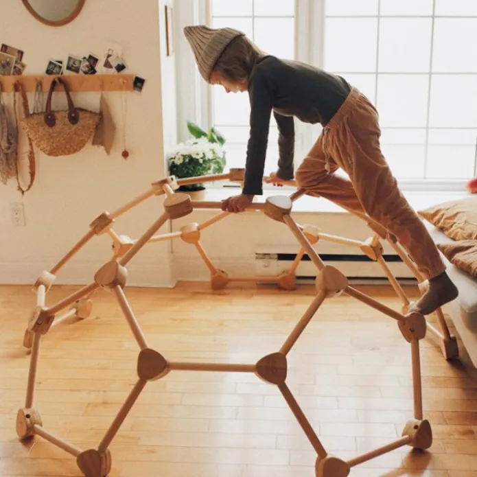 Cúpula de escalada de madera Pikler - Kinderfeets