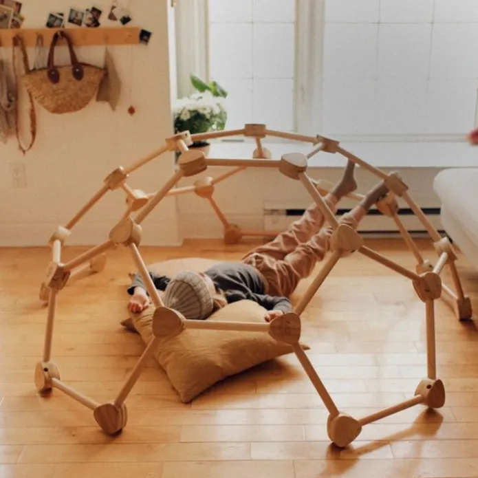 Cúpula de escalada de madera Pikler - Kinderfeets