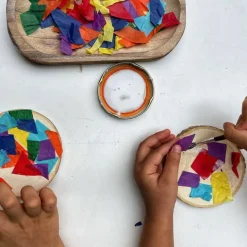 Círculos de madera 10 cm (10) - Deukaliptus
