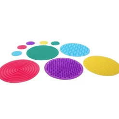 Círculos sensoriales de silicona para manos y pies (10) - TickiT