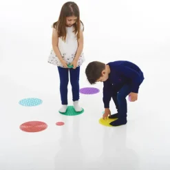 Círculos sensoriales de silicona para manos y pies (10) - TickiT