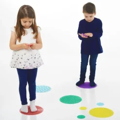 Círculos sensoriales de silicona para manos y pies (10) - TickiT