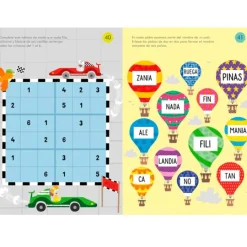 Cuaderno de pasatiempos Actividades variadas para llevar de viaje - Usborne