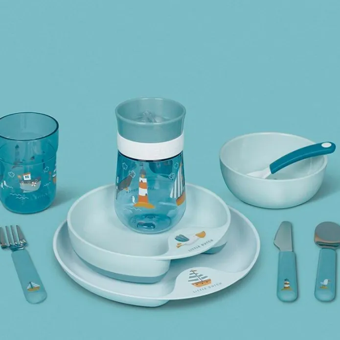 Cubiertos azules Sailors Mepal - Little Dutch