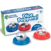 Cubiletes de dados automáticos rojo y azul - Learning Resources