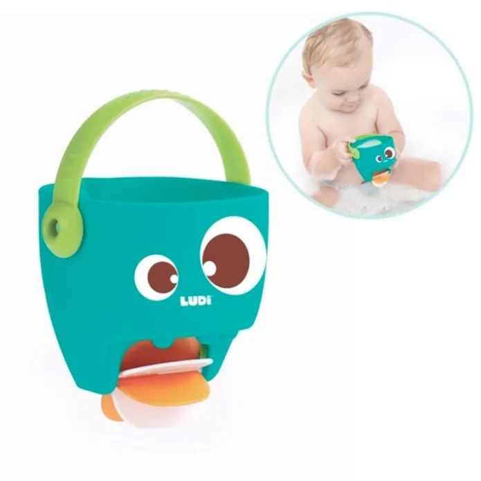 Cubo con molinillo para bañera - Ludi