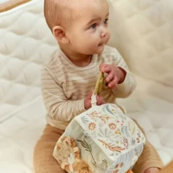 Cubo de actividades de peluche Safari Friends - Little Dutch