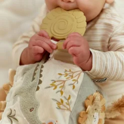 Cubo de actividades de peluche Safari Friends - Little Dutch
