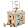 Cubo de madera con actividades Pequeña Granja - Little Dutch