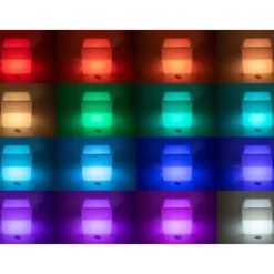 Cubo mesa de luz de LEDS para agua y arena Sensory Mood 40 x 40 cm - TickiT