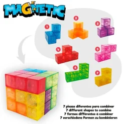 Cubo Rompecabezas 3D magnético - Magic Magnetic Cube