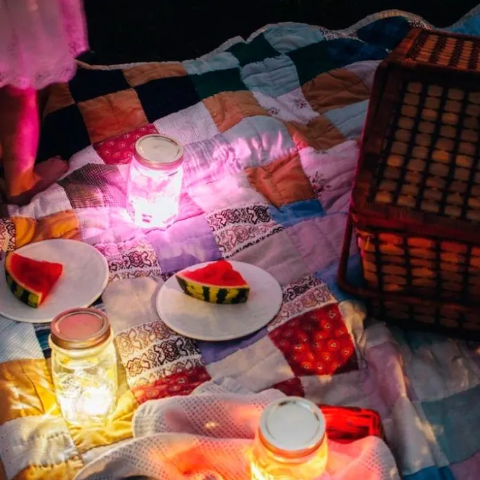 Cubos acuáticos de luz amarillos Alex (4) - GloPals