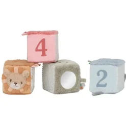 Cubos apilables de peluche Safari Friends - Little Dutch