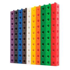 Cubos de colores para construir (100) - EDX Education