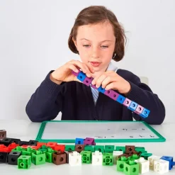Cubos de colores para construir (100) - EDX Education