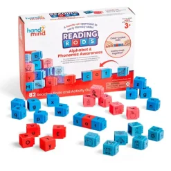 Cubos encajables para formar palabras en inglés - Hand2Mind