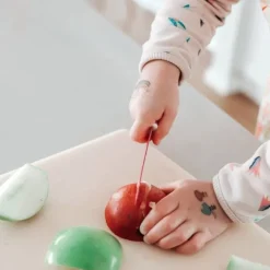 Cuchillo de autonomía azul - Acero inoxidable - KiddiKutter