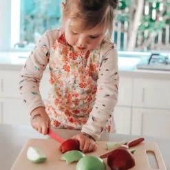 Cuchillo de autonomía rojo - Acero inoxidable - KiddiKutter