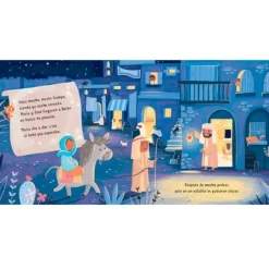 Cuento con lucecitas Las luces de Belén
