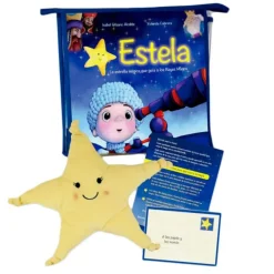 Cuento con peluche Estela, la estrella mágica