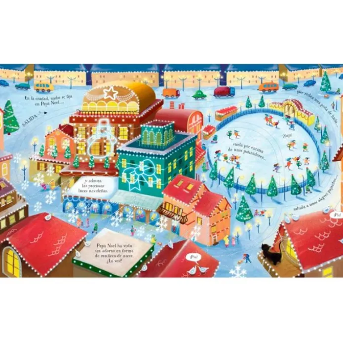 Cuento con trineo y circuitos ¡Ya llega Papá Noel!
