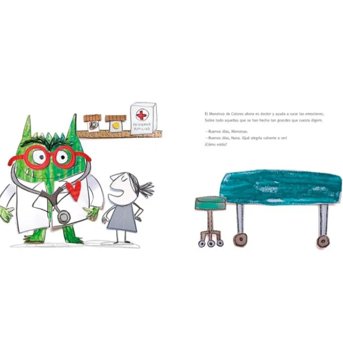 Cuento El Monstruo de Colores Doctor de Emociones