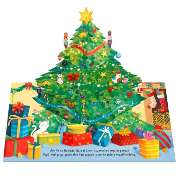 Cuento Pop-Up desplegable Navidad