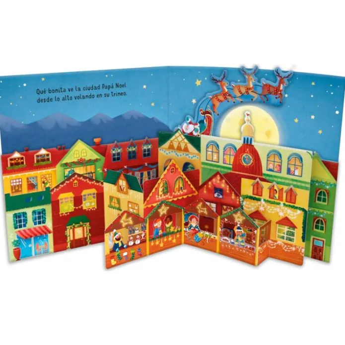 Cuento Pop-Up desplegable Navidad