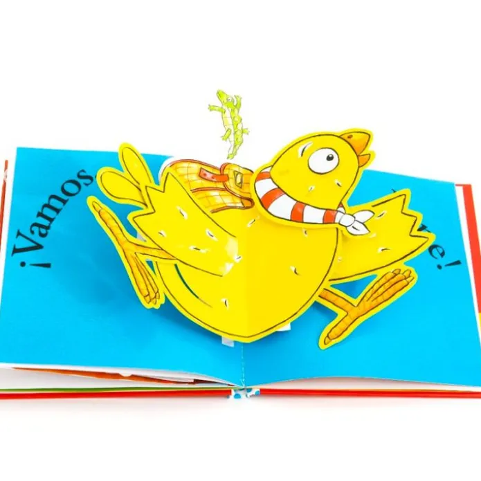Cuento Pop-Ups El pollo Pepe va al colegio