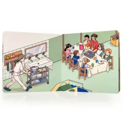 Cuento sin texto ¡Hora de la comida! - Nowordbooks