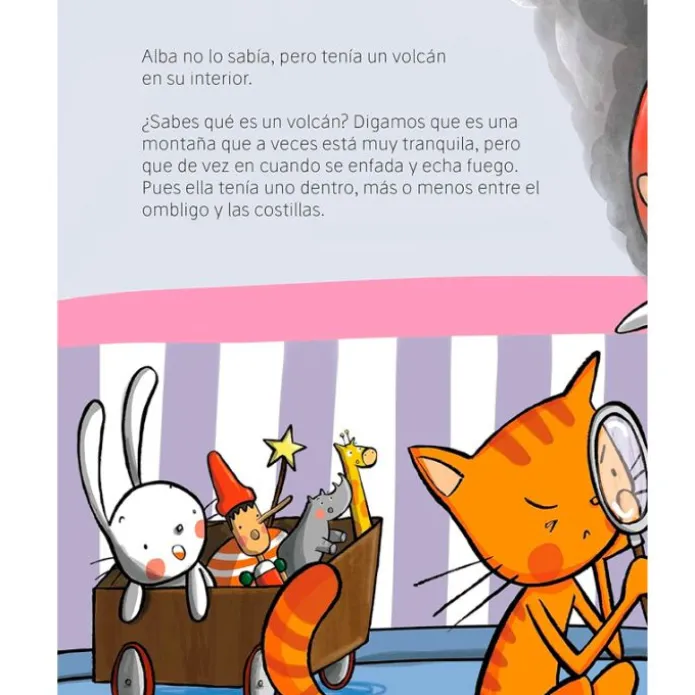 Cuento Tengo un volcán