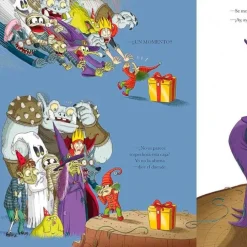 Cuento Un regalo monstruoso. Libro con solapas