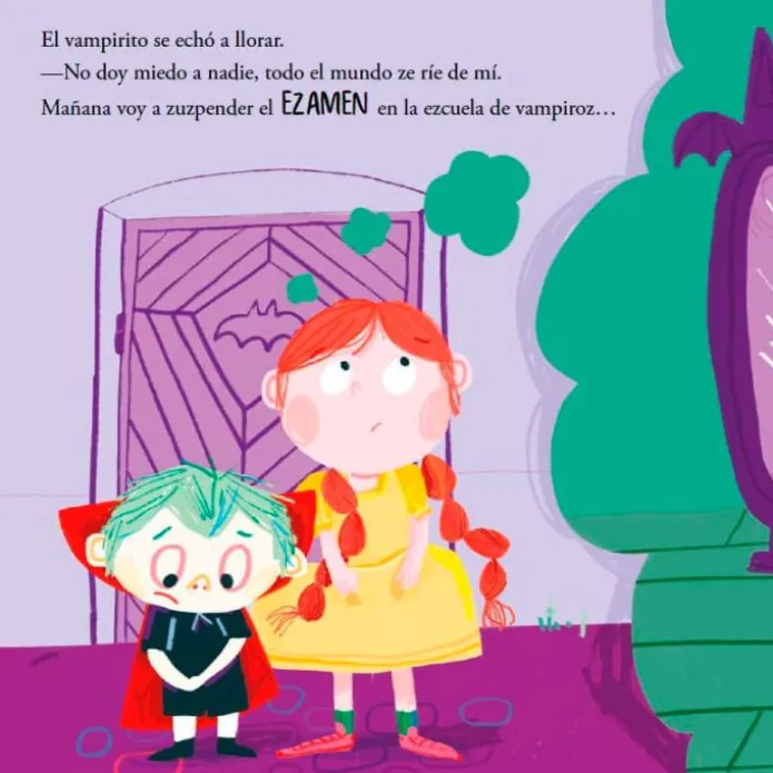 Cuento Un vampiro peligrozo