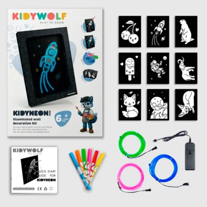 Decoraciones con luces Kidyneon Pack - Kidywolf