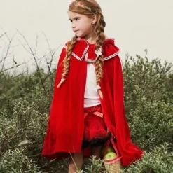 Disfraz capa de Caperucita Roja talla 4-8 - Souza