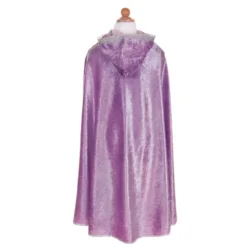 Disfraz capa de princesa morada talla 3-4 - Great Pretenders