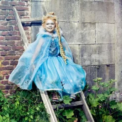 Disfraz capa de reina del hielo Frozen, talla 3-4 - Souza